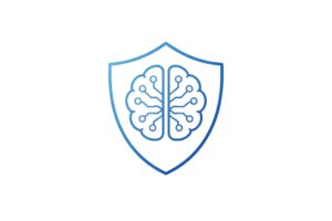 Icon representing responsible and ethical artificial intelligence